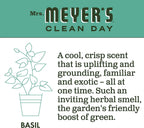 Mrs. MEYER'S CLEAN DAY Liquid Hand Soap Refill Scent Variety Pack (Lemon Verbena + Lavender + Basil)