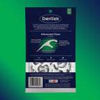 DenTek Advanced Clean Floss Picks with No Break & No Shred Dental Floss, Plaque Remover, 90 Count