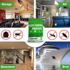 KPNKKWY Pest Control, Rodent Repellent Pouches, Mouse Repellant Indoor, Mice Peppermint to Repel Rat, Ant, Roach, Mosquito & Moth, RV Mouse Deterrent, Keep Mouse Away