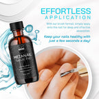 LIVORKA (3 Pack) Metanail Toenail Liquid, Metanail, Metanail Bottle, Metanail Drops for Nails, Metanail Nail 3 Bottles