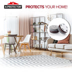 Felt Furniture Pads X-Protector 16 PCS - 1" Felt Pads with Prongs - Premium Felt Chair Pads - Furniture Pads for Hardwood Floors - Chair Floor Protectors for Hardwood- Slide Your Furniture Easily!