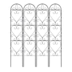 XYCCRX 4 Pack Garden Trellis, Metal Trellis for Outdoor Climbing Plants