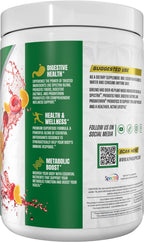 Alpha Supps - Alpha Greens Supplement | Fruit & Vegetable Superfood Powder | Over 40 Natural Plant Based Ingredients | Prebiotic & Probiotic Digestive Support Blend - 30 Servings (Orange Cherry)