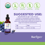 MaryRuth's Iron Supplement for Toddlers | Liquid Iron Supplement for Children Ages 1-3 | Iron Supplement for Iron Deficiency | Ferrochel | Sugar Free | Vegan | Non-GMO | Gluten Free | 2 Fl Oz
