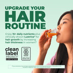 MARYRUTH'S Liquid Multivitamin + Hair Growth, Clinically Thicker Hair, 30oz