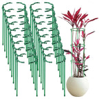 Moiggonoy 36 Pack Plant Support Stakes Sets - Versatile Plant Cages, Stackable Garden Flower Support， Small Plant Stakes for Indoor Plants,Tomato,Monstera, Peony, Hydrangea, Climbing Plants