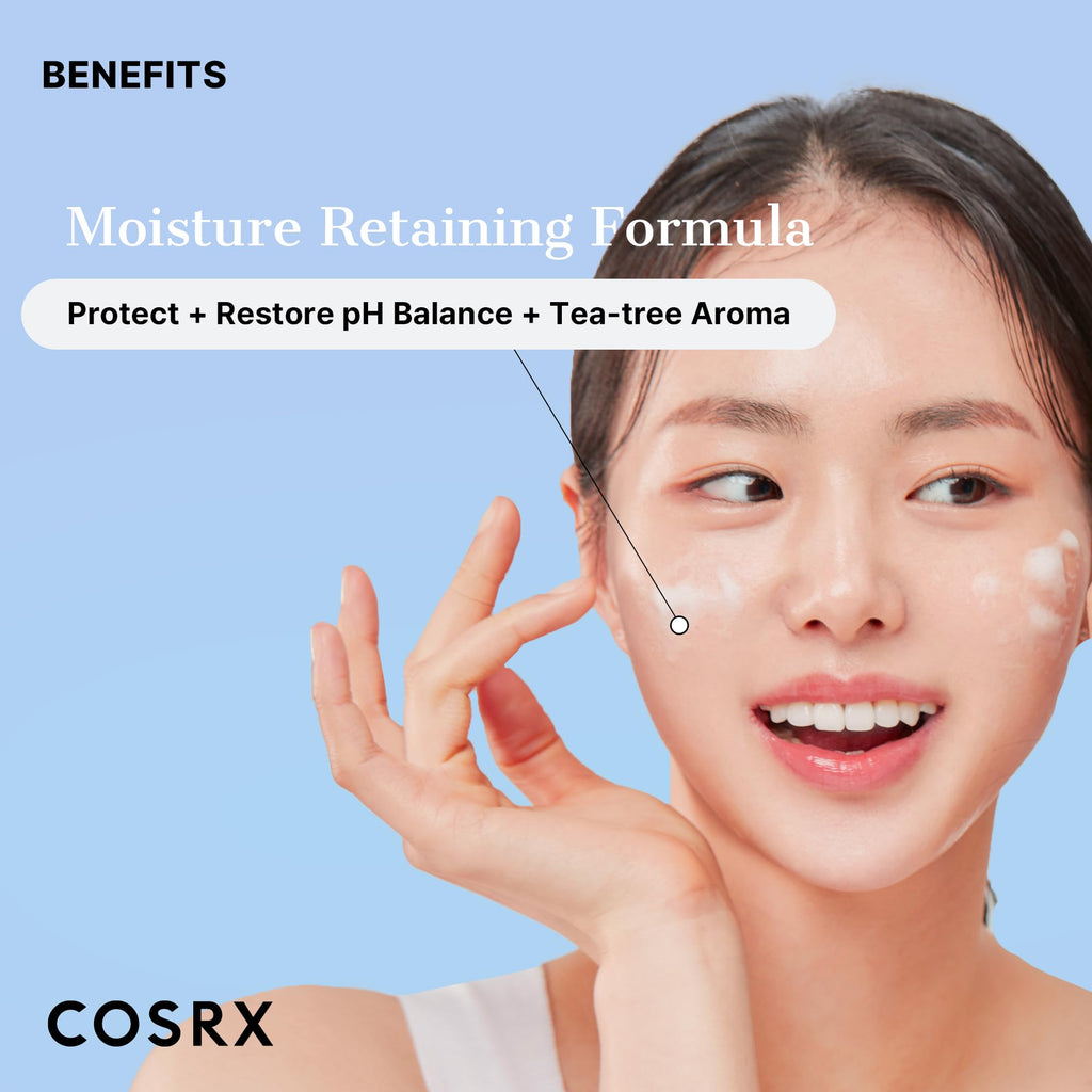 COSRX Low pH Good Morning Gel Cleanser (13.52fl.oz/400ml), BHA Face Wash, Daily Mild Face Cleanser for Sensitive Skin, PH Balancing, Korean Skin Care, Korean Face Wash, Korean Body Wash