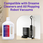 Mirtola Multi-Surface Floor Cleaning Solution Compatible with Dreame Cleaning Solution, Lavender Scent, Deep Clean, Suitable for All Mopping Robot Vacuums and Cordless Wet/Dry Mops (1000 ml)