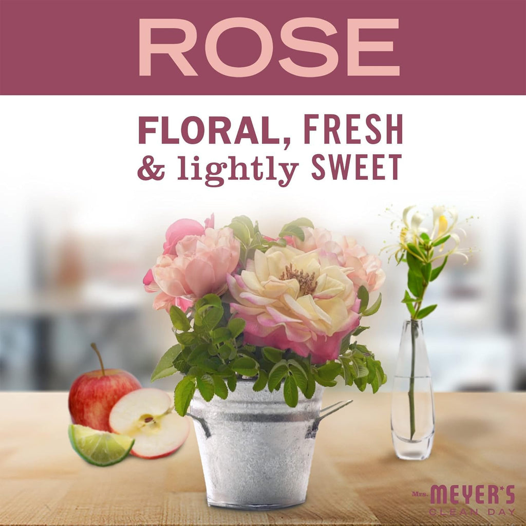 Mrs. MEYER'S CLEAN DAY All-Purpose Cleaner Spray, Limited Edition Rose, 16 fl. oz - Pack of 6
