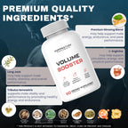 Volume Booster Pills Male Support Advanced Formula*, Volume Booster for Men Dietary Supplement, 60 Tablets