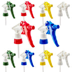 Leak-Free Chemical Resistant Spray Head 10 Pk. BOTTLES NOT INCLUDED. Industrial Sprayer for Car Detailing Window Cleaning and Janitorial Supply. Low-Fatigue Trigger and Nozzle Fit 32oz Bottle.