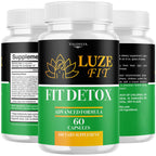 (3 Pack) Luze Fit Detox - Official LuzeFit Detox Premium Capsules Advanced Formula, LuzeFitDetox All Natural Support Capsulas Health Pastillas for Overall & Wellness, 180 Capsules for 3 Months
