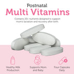 Zahler Postnatal Flow for Advanced Lactation Support, Breastfeeding + Postnatal Support, 120 Tablets.