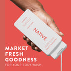 Native Shampoo & Conditioner, Body Wash - Honey Crisp & Cider - Naturally Derived Ingredients, Sulfate-Free, Paraben-Free, Strengthening Hair Care | Fall Seasonal Bundle (51 fl oz Total) - 3 Pk