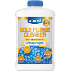 Adios! Cold Plunge Water Treatment Stabilizer with Enzymes and Citrus - Cleans and Deodorizes Ice Baths, Pods and Tubs for a Refreshing Recovery (32oz)