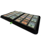 Vault X 9 Pocket Trading Card Zip Binder, 360 Cards, Premium Exo-Tec Album Material, 20 Side-Loading Pages, Folder for Collectible Games, Sports, TCG (Black)