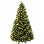 Hykolity 7 ft Prelit Artificial Christmas Tree with 300 Warm White LEDs
