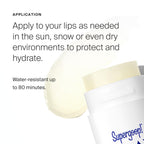Supergoop! PLAY Lip Shield SPF 30 with Mint, Strawberry & Coconut - 3 Pack - Lip Balm - Moisturizing Treatment For Dry Cracked Lips - Broad Spectrum UV Protection