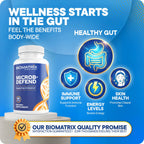 BioMatrix Biofilm Disruptor, GI Repair Digestive Supplement for Men and Women, Oil of Thyme, Oregano & Clove, Gut Microbiome & Intestinal Health Support | Microb-Defend (90 Softgels)