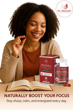 Dr. MarieM MangaZinc+ Gummies – Manganese + Zinc for Nerve Function, Cognitive Support & Immune Health – Apple Flavor – 60 Gummies