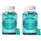 Magnesium Glycinate Gummies 500mg, Sugar Free for Adults & Kids, Best Magnesium Gummies for Sleep, Stress & Muscle Relief & Nerve Health, No Melatonin, Gluten Free, Non GMO, Vegan, Pectin, 120