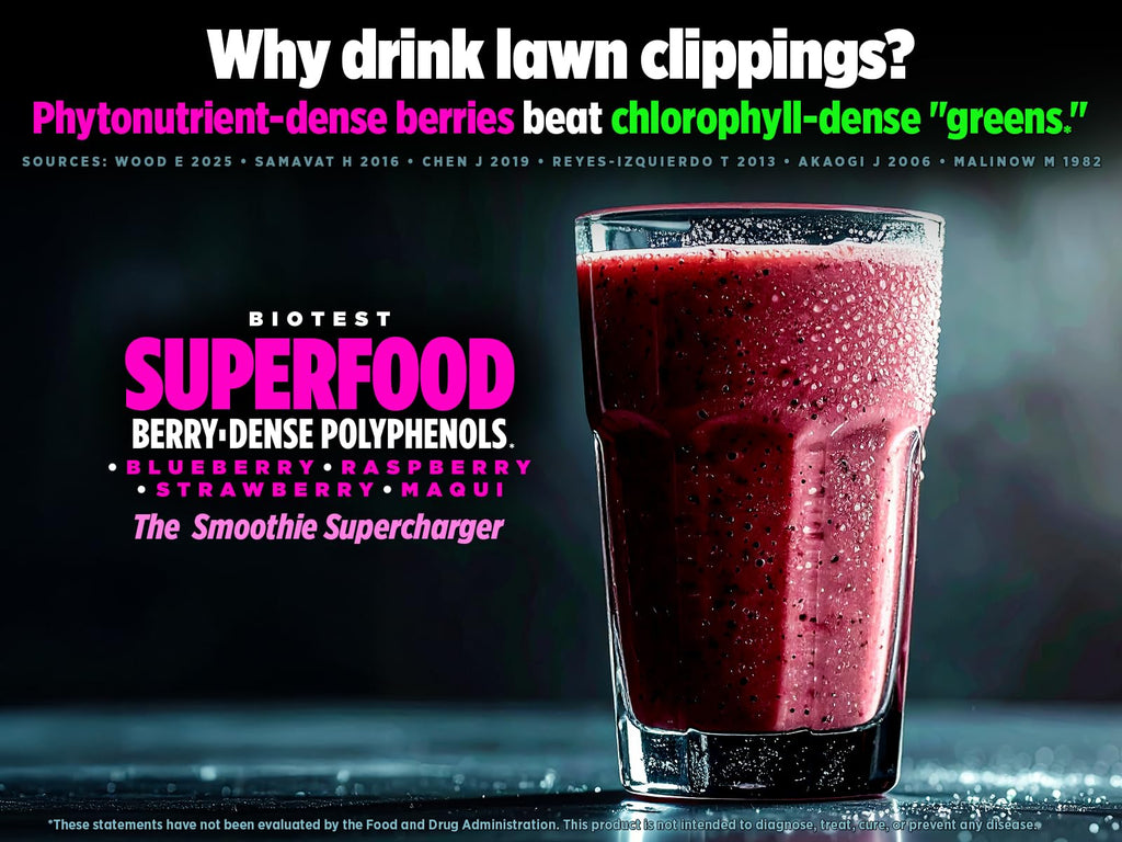 Biotest Superfood - Berry-Dense Polyphenols - 30 Servings