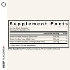 Codeage Beef Placenta, Grass-Fed, Liver, Tracheal Cartilage, 180 Capsules