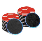 Heavy Duty Hook and Loop Strips with Super Adhesive, Heat-Resistant & Waterproof, Car Outdoor Indoor Use (2×2in*18Pcs)