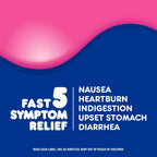 Pepto Bismol ULTRA Caplets, Upset Stomach Relief, Nausea Relief, Heartburn Relief, Indigestion Relief, Anti Diarrhea Medication for Adults - 5 Symptom Relief, 48 ct (2x24 ct)