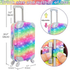 K.T. Fancy 23 PCS 18 Inch Girl Doll Accessories Suitcase Luggage Travel Set