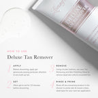 Loving Tan Deluxe Tan Remover Gel - Effective & Gentle Self Tanning Remover, Self Tanner Remover Suited for All Skin Types - Cruelty Free, Sulphate, Paraben & PEG Free - 6.7 Fl Oz