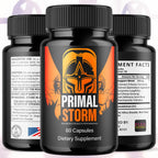 (2 Pack) Primal Storm Capsules, PrimalStorm Pills for Men with All Natural Ingredients, Advanced Formula Men's Health and Wellness Support Pill, Maximum Strength Multivitamin Supplement (120 Capsules)