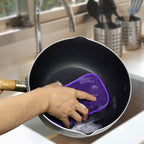 10 Pack Kitchen Dish Sponges Scrubber Non-Scratch Multi-Purpose Dishcloths, Sponge Along with Heavy Duty Scouring Power - Effortless Cleaning of Dishes, Pots and Pans