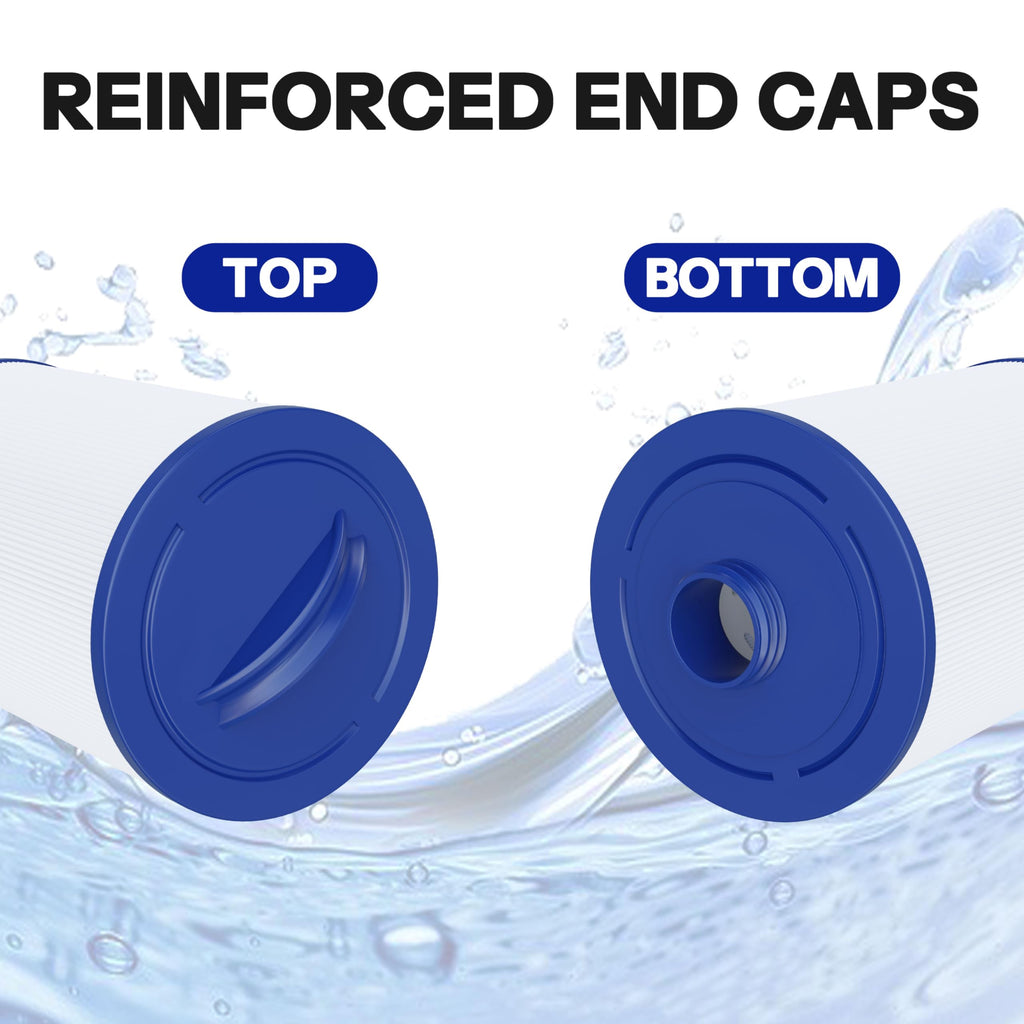 Wowreed Spa Filter Compatible with 6CH-940, PWW50P3 (1.5" SAE Coarse Thread), FC-0359, 03FIL1400, 817-0050, 2 Pack