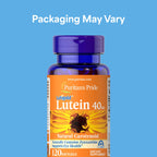 Puritan's Pride Premium Lutigold™ Lutein Carotenoid 40mg with Zeaxanthin for Men and Women, Dietary Supplement for Eye Health Support, 8 Month Supply, 120 Easy-to-Swallow Softgels, 2 Pack