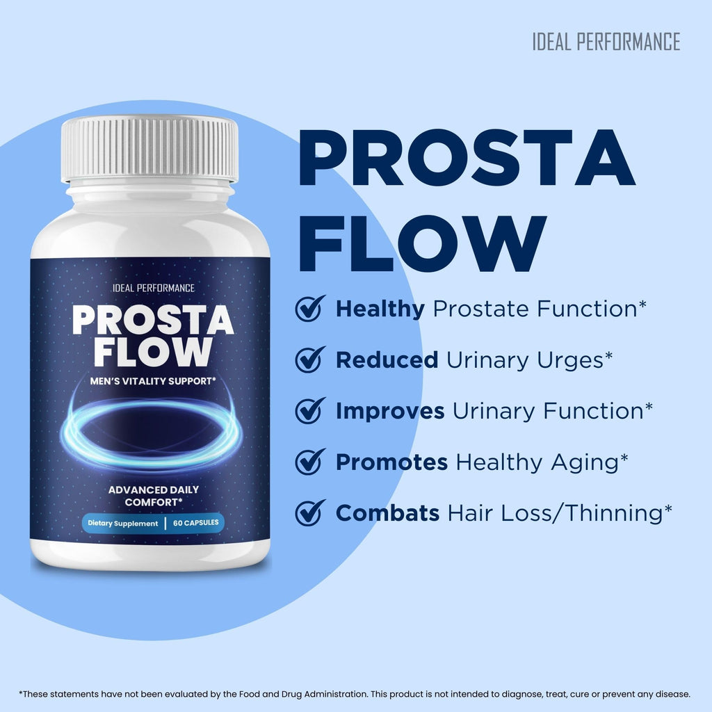 Prosta Flow Capsules - Official ProstaFlow for Men Supplement Pills - Maximum Strength, All Natural for Daily Wellness & Comfort, Advanced Formula for Overall Health & Wellness Reviews (2 Pack)