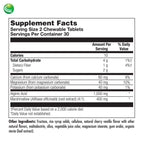 Nutra Biogenesis EsophaSoothe - Chewable Esophogeal Support with Magnesium, Potassium & Calcium for Men & Women - 60 Tablet Chews