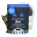 BoxiePro Bot Probiotic Cat Litter Automatic Box 40+ Day Odor Control 16 lb