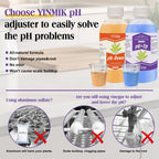 YINMIK General Hydroponic pH Up Down Liquid, pH Control kit Adjust pH Level