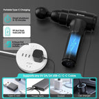 Massage Gun Back Massager Deep Tissue for Athletes Christmas Gift for men