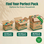 Eco Soul Premium Bamboo Toilet Paper 3 Ply | 12 Mega Rolls | 300 Sheets Each | FSC Certified Hypoallergenic, Textured & Skin-Friendly Septic-Safe Soft Bathroom Tissue Eco-Friendly Chemical & Dye Free