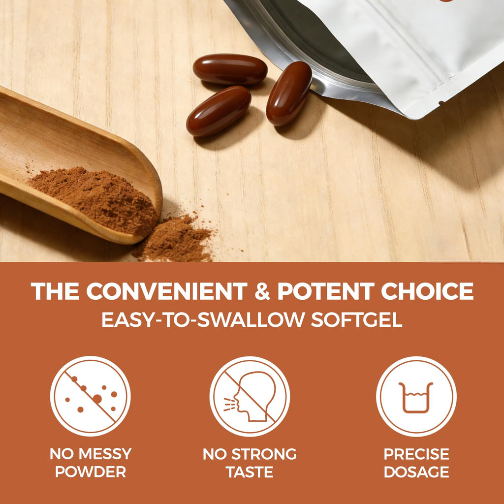 LIRAE Ceylon Cinnamon Ceylon Cinnamon Soft Gels Equivalent with Mct Oil, Highly Bioavailable Herbal Extract | Non-GMO, Gluten Free | 300 Softgel (2)