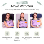 MOYOAMA Post Mastectomy Pillow - Post Surgery Pillow for Car, Breast Reduction & Augmentation Patients, Breast Pillow After Heart Surgery Pillow, Mastectomy Recovery Must Haves, Post Surgery Gift