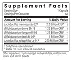 ARG BifidoBiotics with LactoSpore - Probiotic Blend - Supports Digestive Health - Helps Maintain Intestinal Balance - Dairy-Free Probiotics - Vegetarian & Hypoallergenic - 60 Servings - 60 Capsules