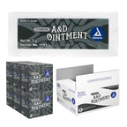 Dynarex Vitamins A&D Ointment Without Lanolin - Vitamin A and D Ointment Protectant for Minor Cuts, Burns, Diaper Rash & Dry Skin - 1 Case - 6 Boxes, 144 Packets/Box - 5g Packets
