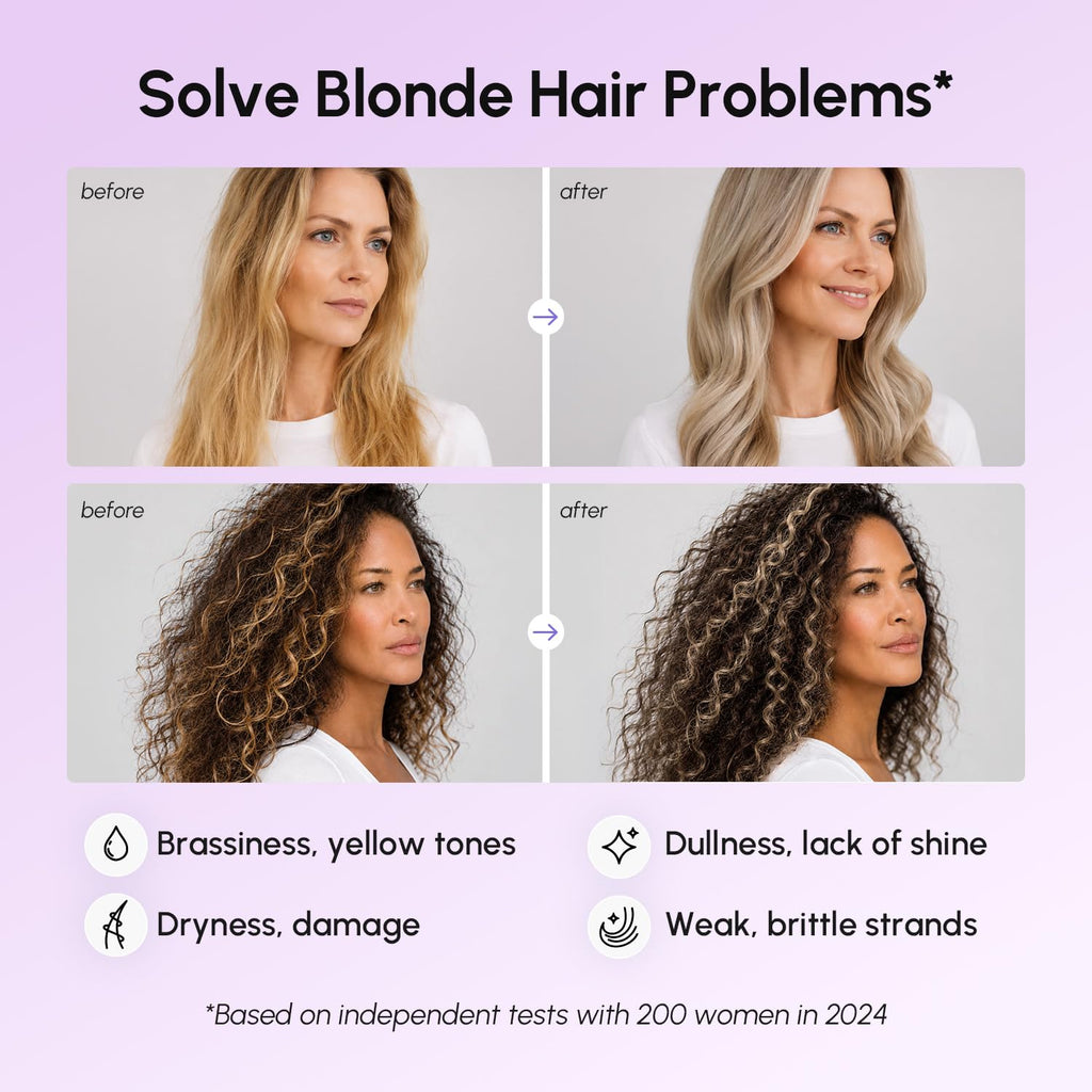 MAREE Purple Deep Conditioning Hair Mask for Damaged Hair & Blonde Toner