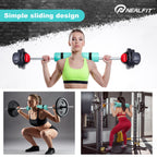 NEALFIT Barbell Pad Squat Pad for Squats���Squat Bar Pad���Great for Weightlifting,Lunges and Hip Thrusts���Foam Sponge Pad���Fit Standard and Olympic Bars Perfectly (Mint Green)
