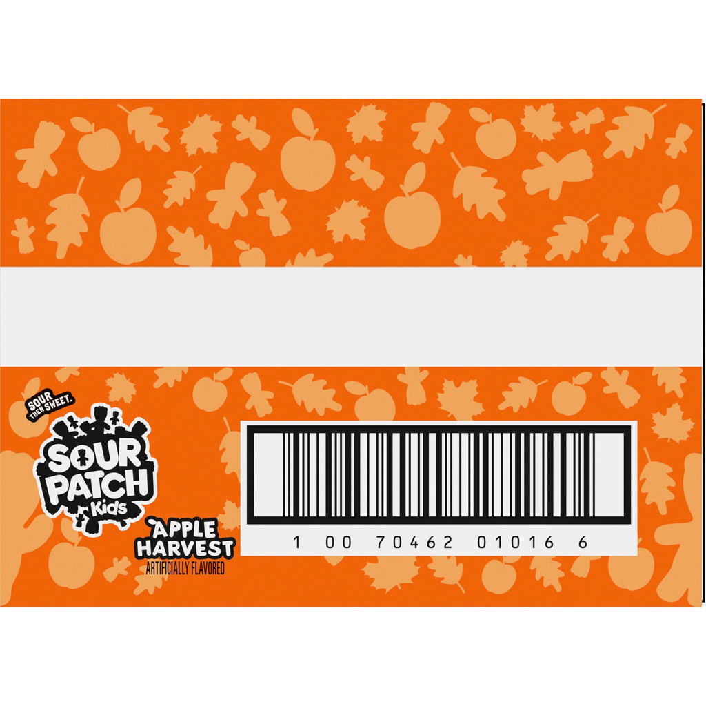 SOUR PATCH KIDS Apple Harvest Soft & Chewy Candy, Halloween Candy, 6 - 10 oz Bags