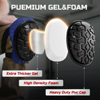FREEKYROCK Professional Knee Pads for Work Construction with Heavy Duty Cap Foam Padding Gel Cushion Knee Pads for Men, Comfortable Adjustable Strong Strap, Military Grade Rivet for Flooring Gardening, Blue