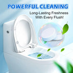 Automatic Toilet Bowl Cleaner Tablets–Fresh Scent,Long-Lasting Clean–Safe for Tanks&Pipes Deodorizing and Descaling –Bathroom Cleaner Against Tough Stains Keeps Bowl Clean Between Washes-50 PACK-1111